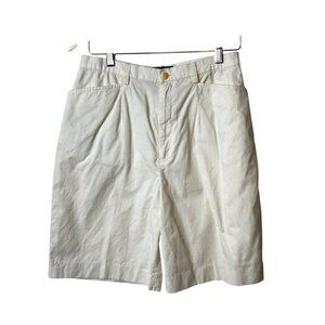 Vintage Ralph Lauren‎ Chino shorts pleat front women’s size 10